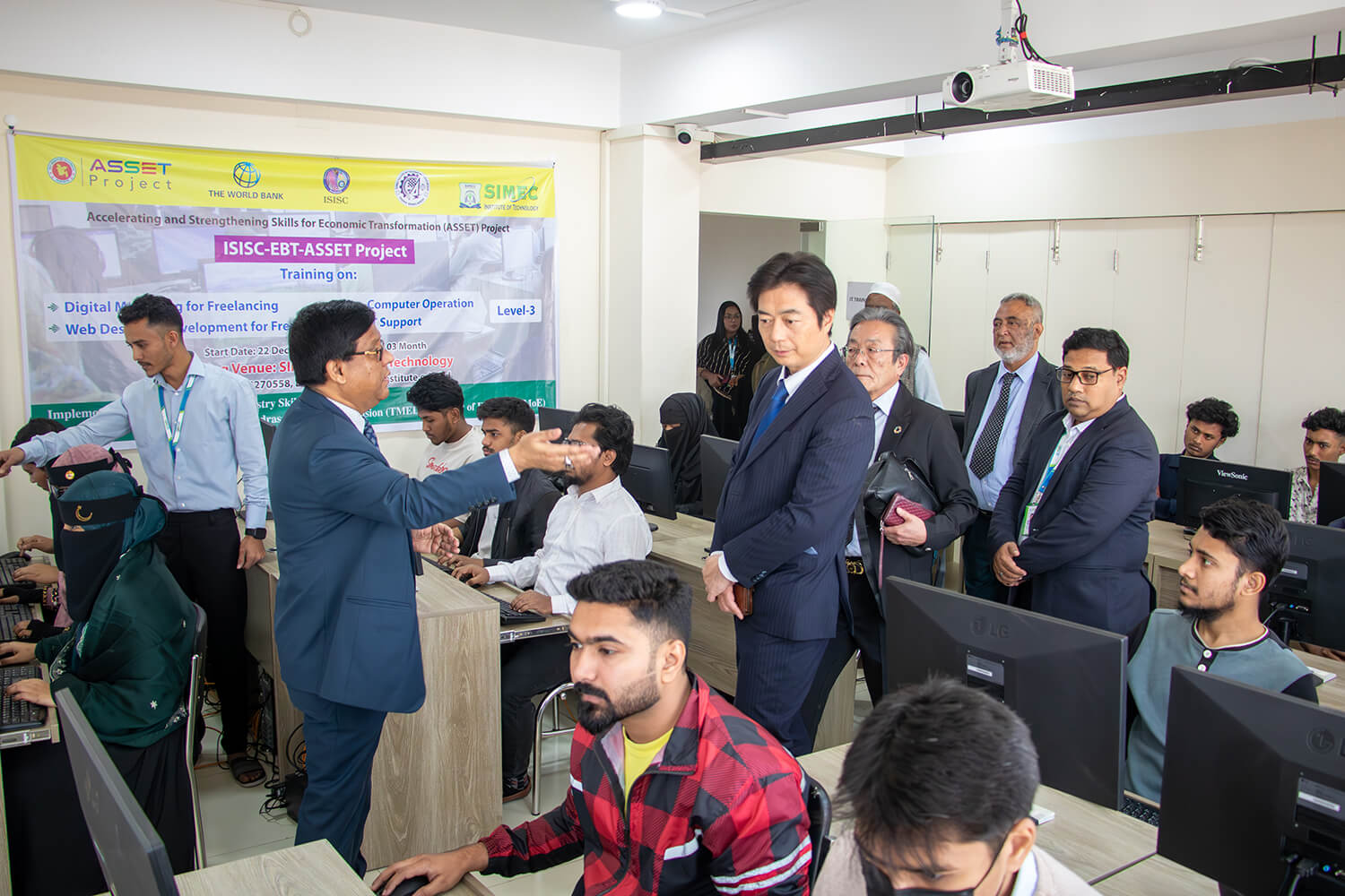 Foreign Deligates Visit