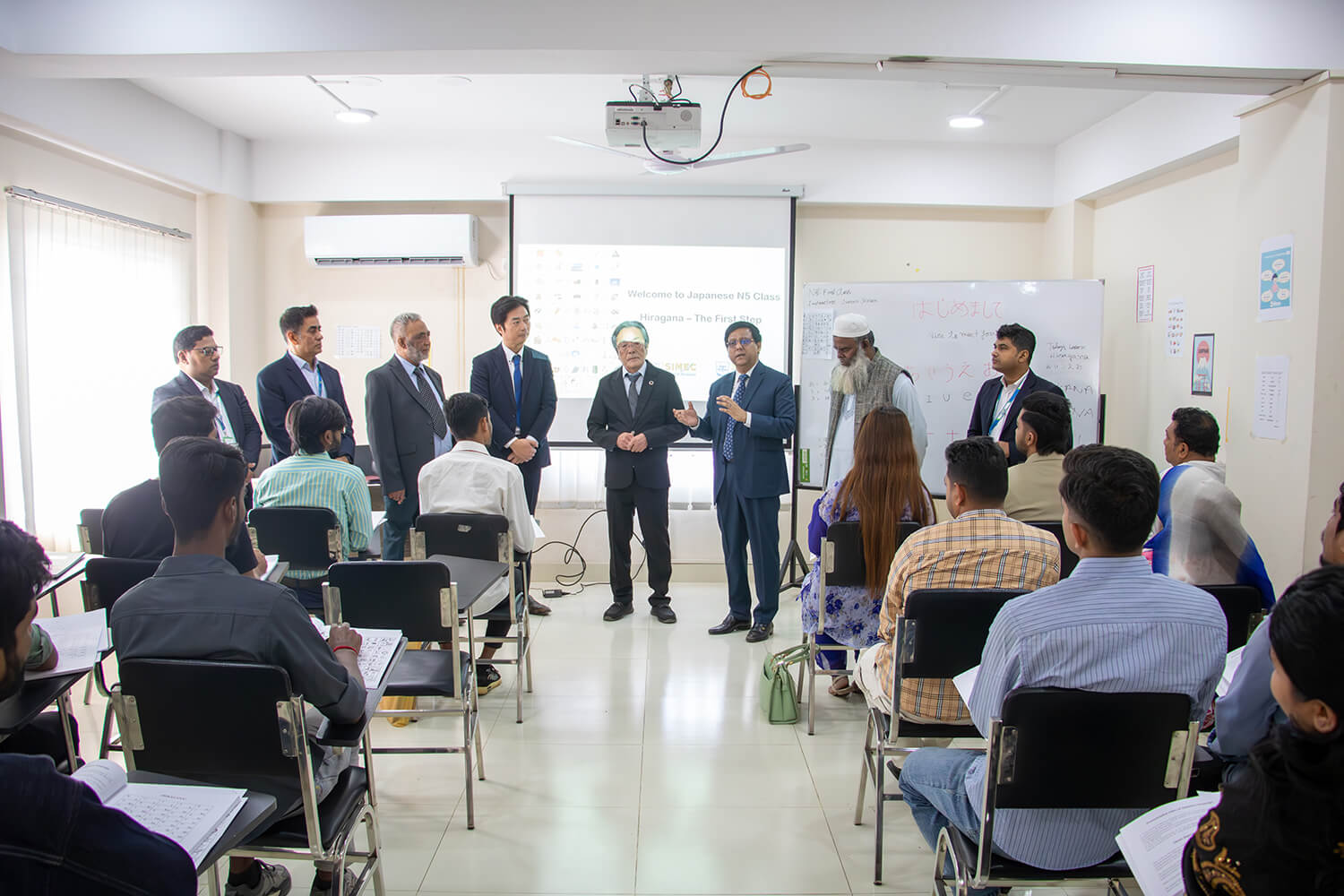 Foreign Deligates Visit