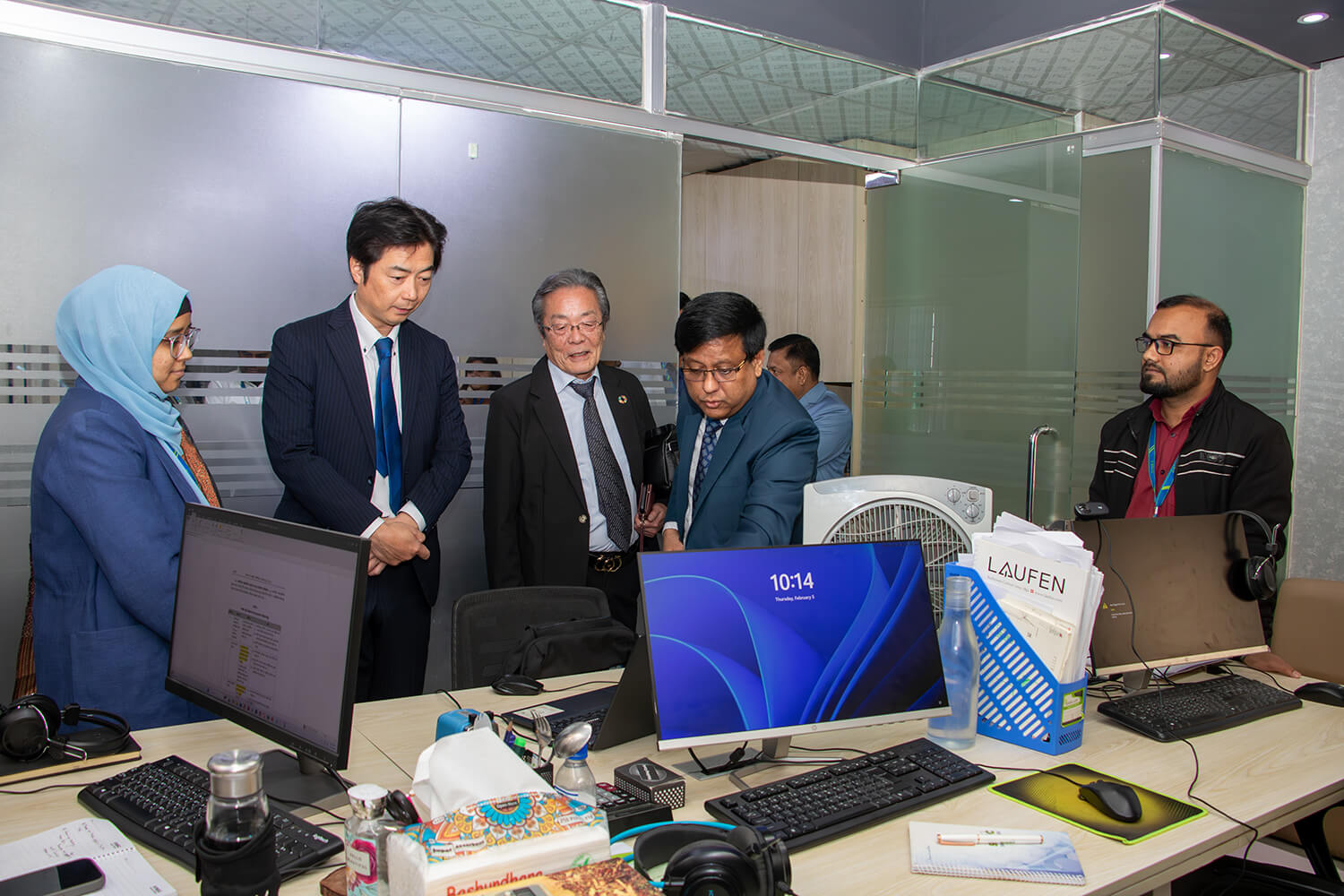 Foreign Deligates Visit