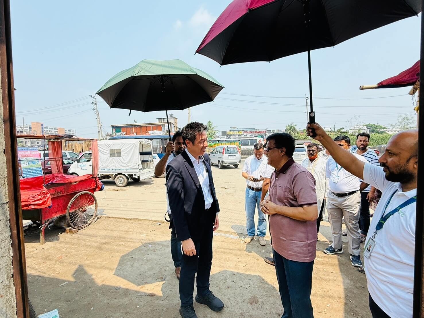 Foreign Deligates Visit